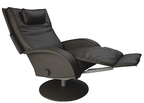 leather ergonomic recliner
